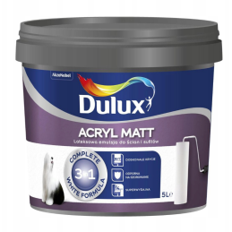 DULUX EMULSJA AKRYL MATT 5L